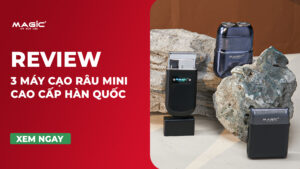 Review 3 Máy Cạo Râu Mini Cao Cấp Hàn Quốc 25