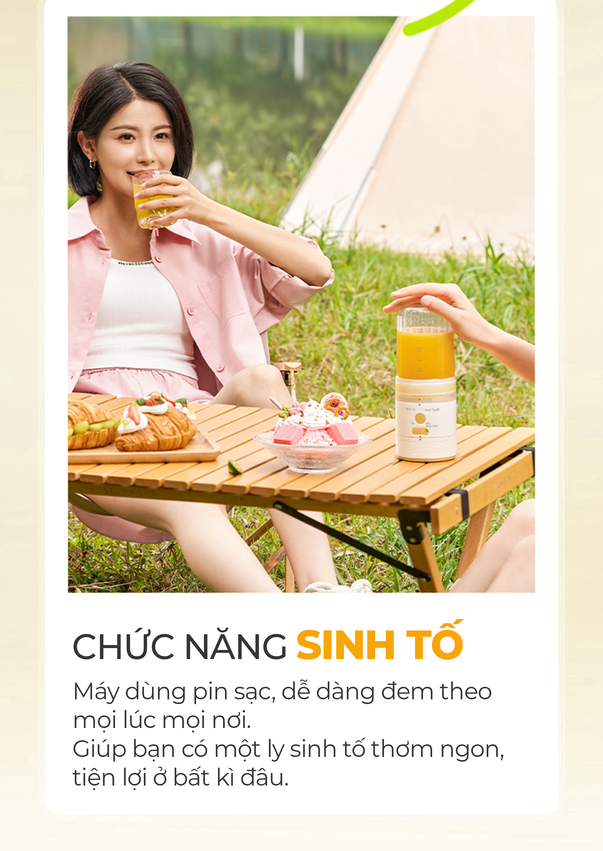 [KHÁCH HÀNG THÂN THIẾT] Máy Xay Sinh Tố Và Làm Kem Đá Bào Magic ECO AC-181 5