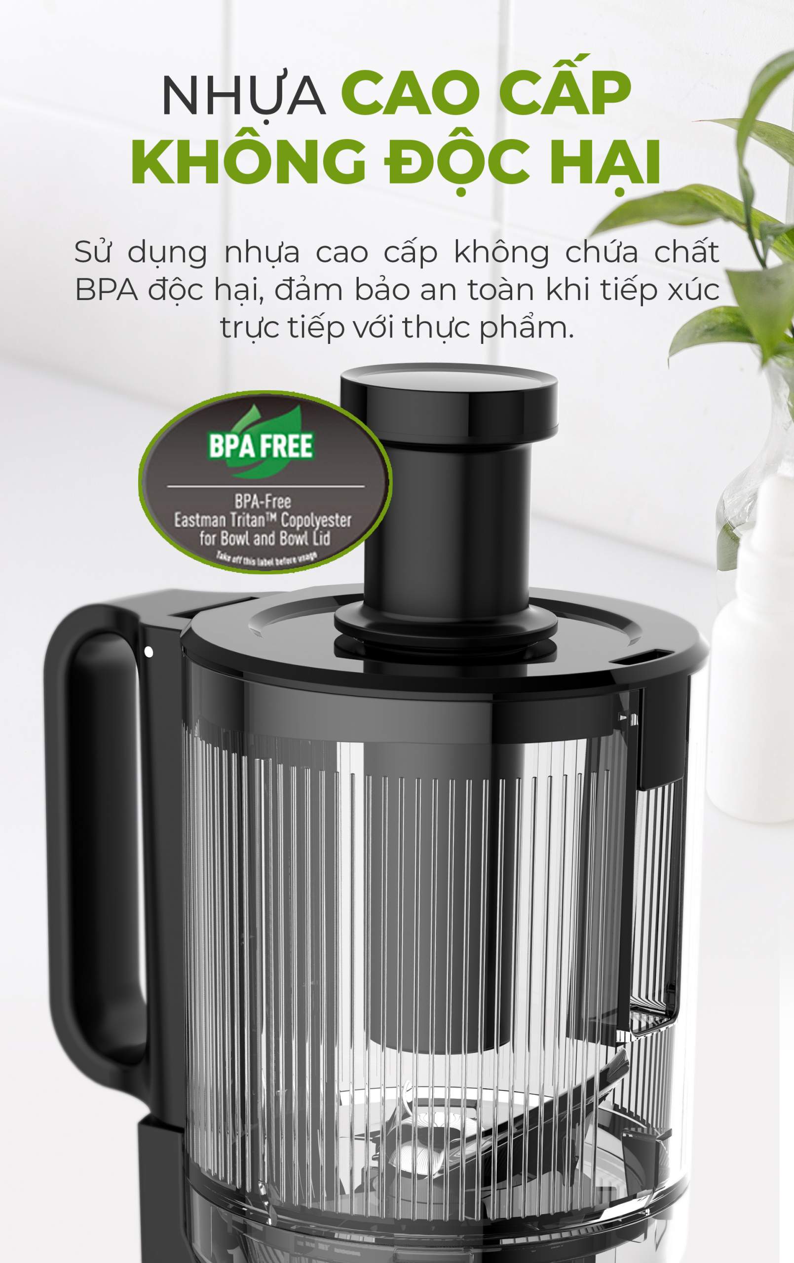 Máy ép chậm MAGIC Eco AC-146 7 Máy ép chậm MAGIC Eco AC-146 10
