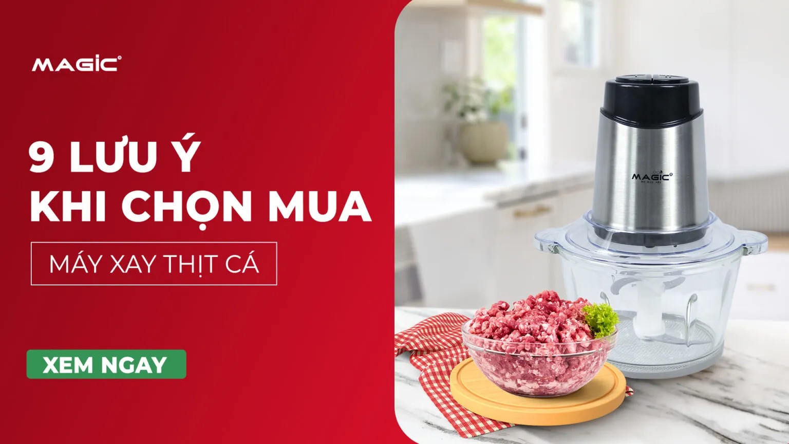 9 Lưu Ý Quan Trọng Khi Chọn Mua Máy Xay Thịt Cá 1