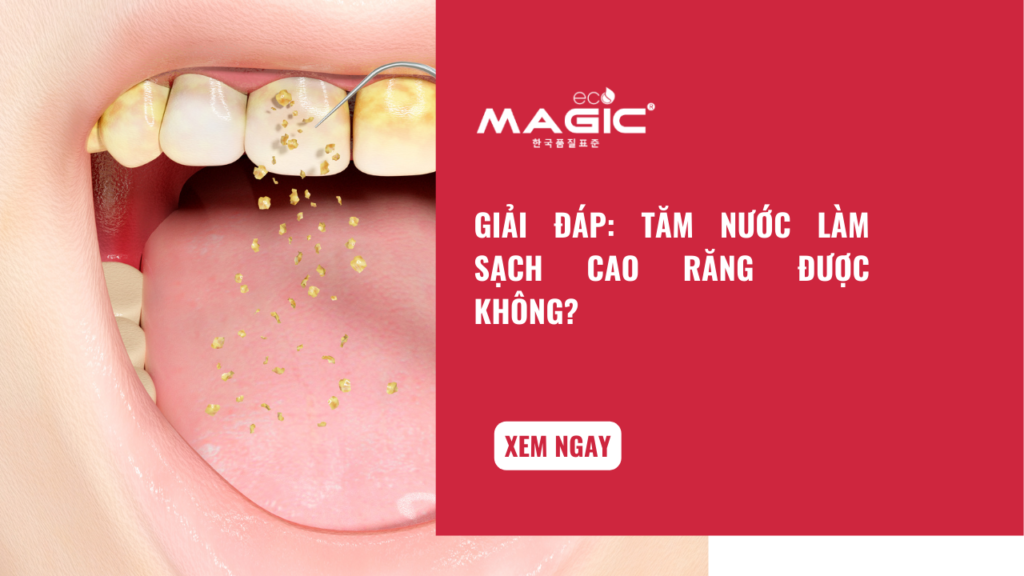 Giải Đáp: Tăm Nước Làm Sạch Cao Răng Được Không? 1