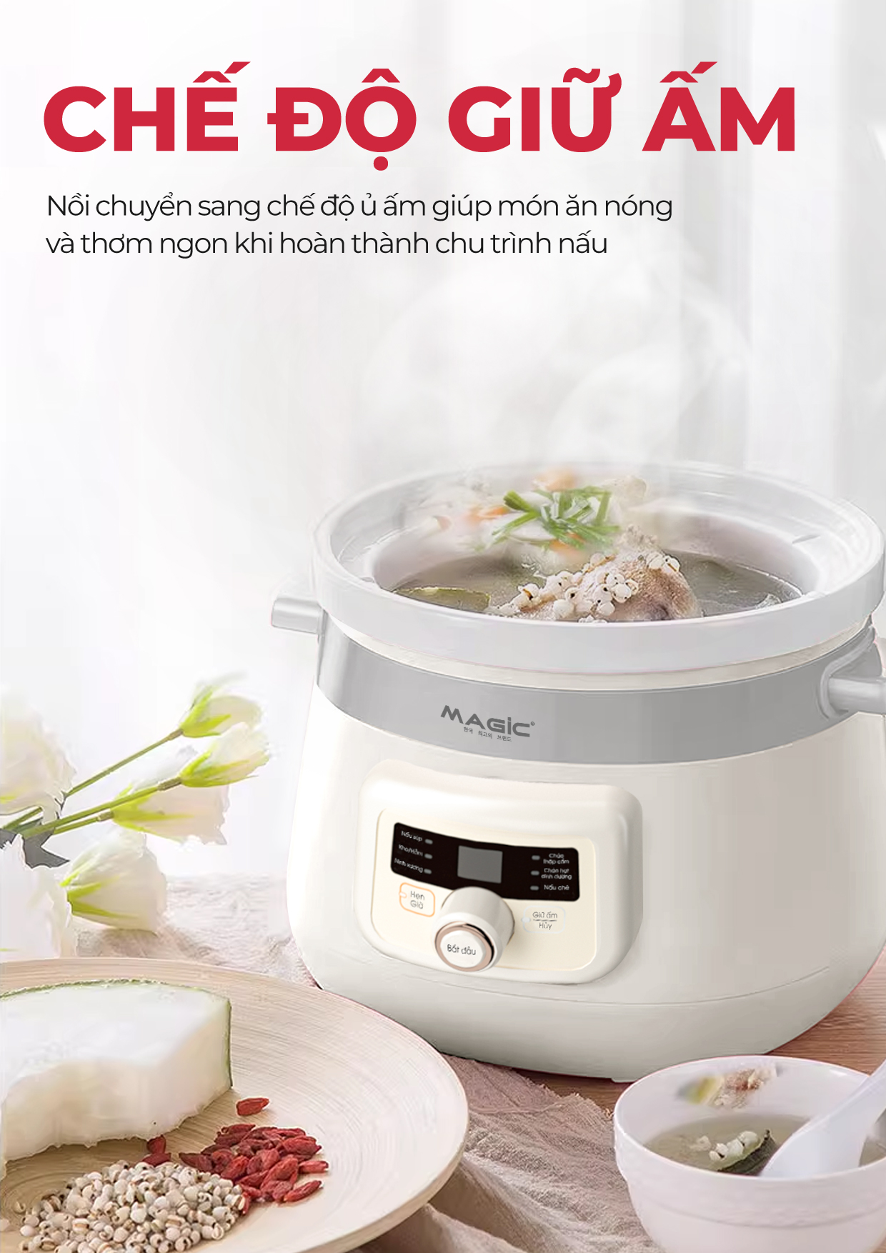 Nồi Kho Hầm Đa Năng MAGIC A-050 9