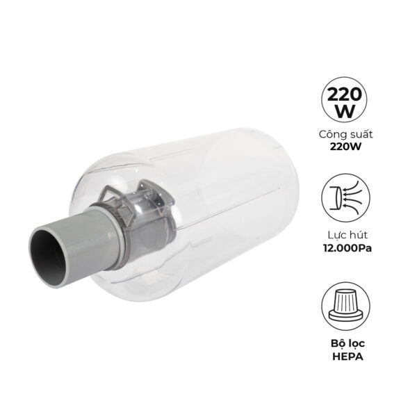 [KHÁCH HÀNG THÂN THIẾT] Máy Hút Bụi Pin Sạc MAGIC Eco AC-400 3