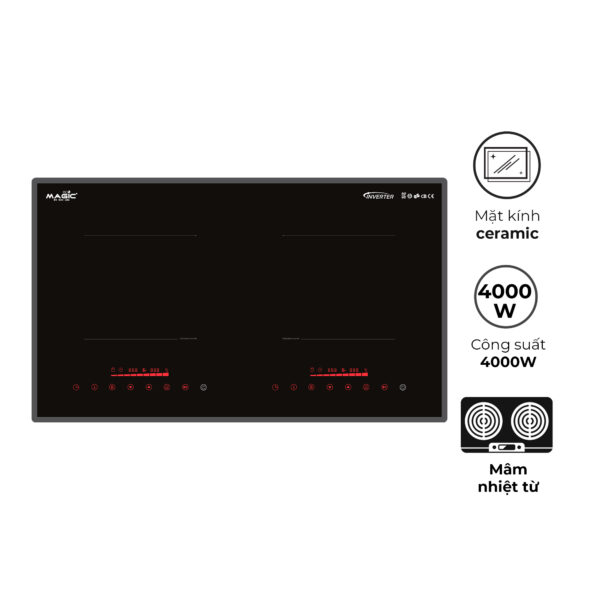 Bếp đôi điện từ Magic Eco AC-211 1