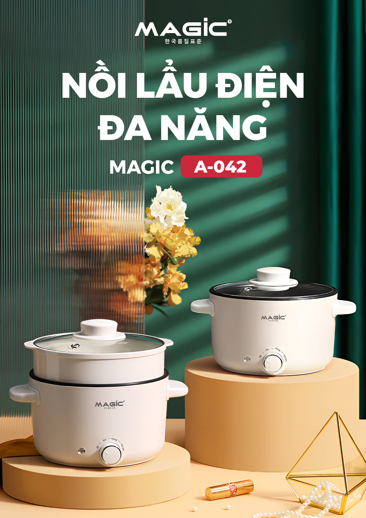 Nồi Lẩu Điện Đa Năng Magic A-042 24
