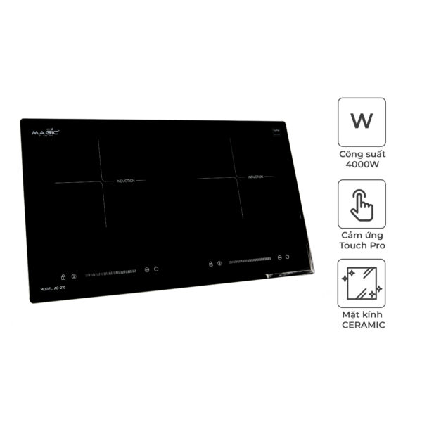 [HÀNG TRƯNG BÀY] Bếp Đôi Điện Từ MAGIC Eco AC-210 | MAGIC Vietnam 1