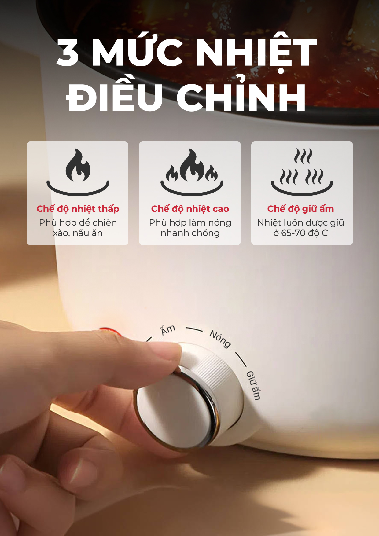 Nồi Lẩu Điện Đa Năng Magic A-042 14 Nồi Lẩu Điện Đa Năng Magic A-042 26