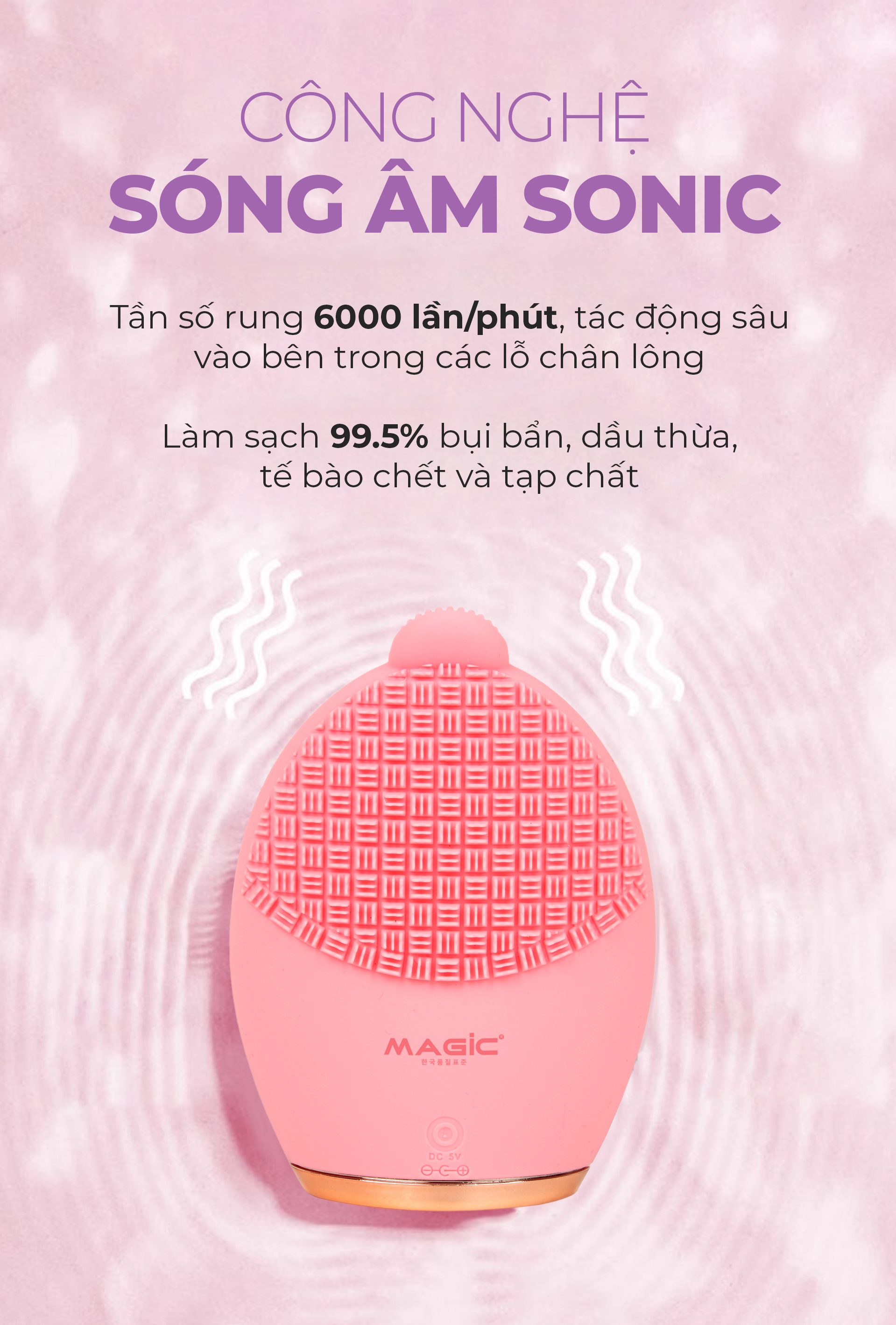 Máy Rửa Mặt MAGIC B-40 3 Máy Rửa Mặt MAGIC B-40 5