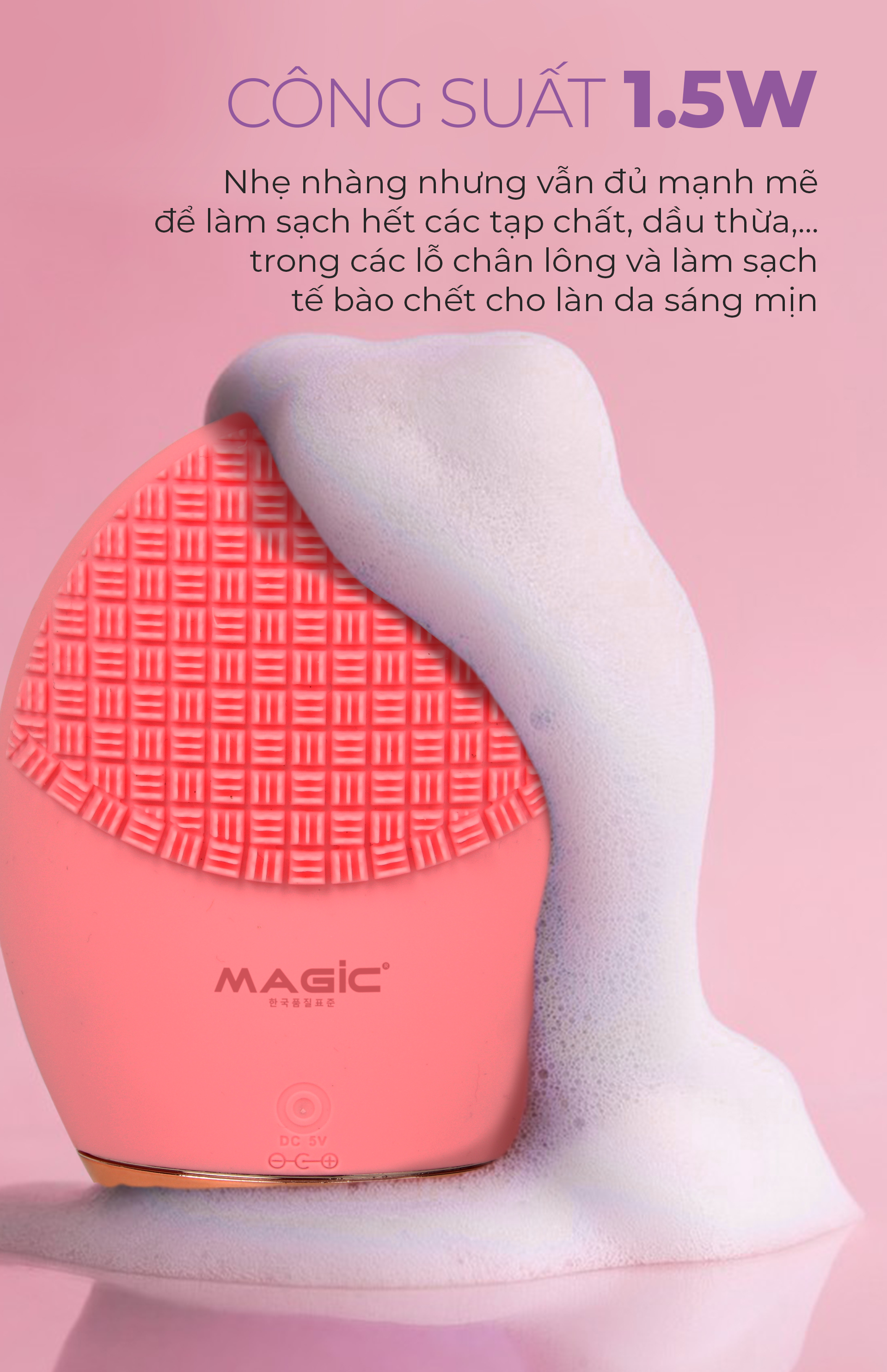 Máy Rửa Mặt MAGIC B-40 4 Máy Rửa Mặt MAGIC B-40 6