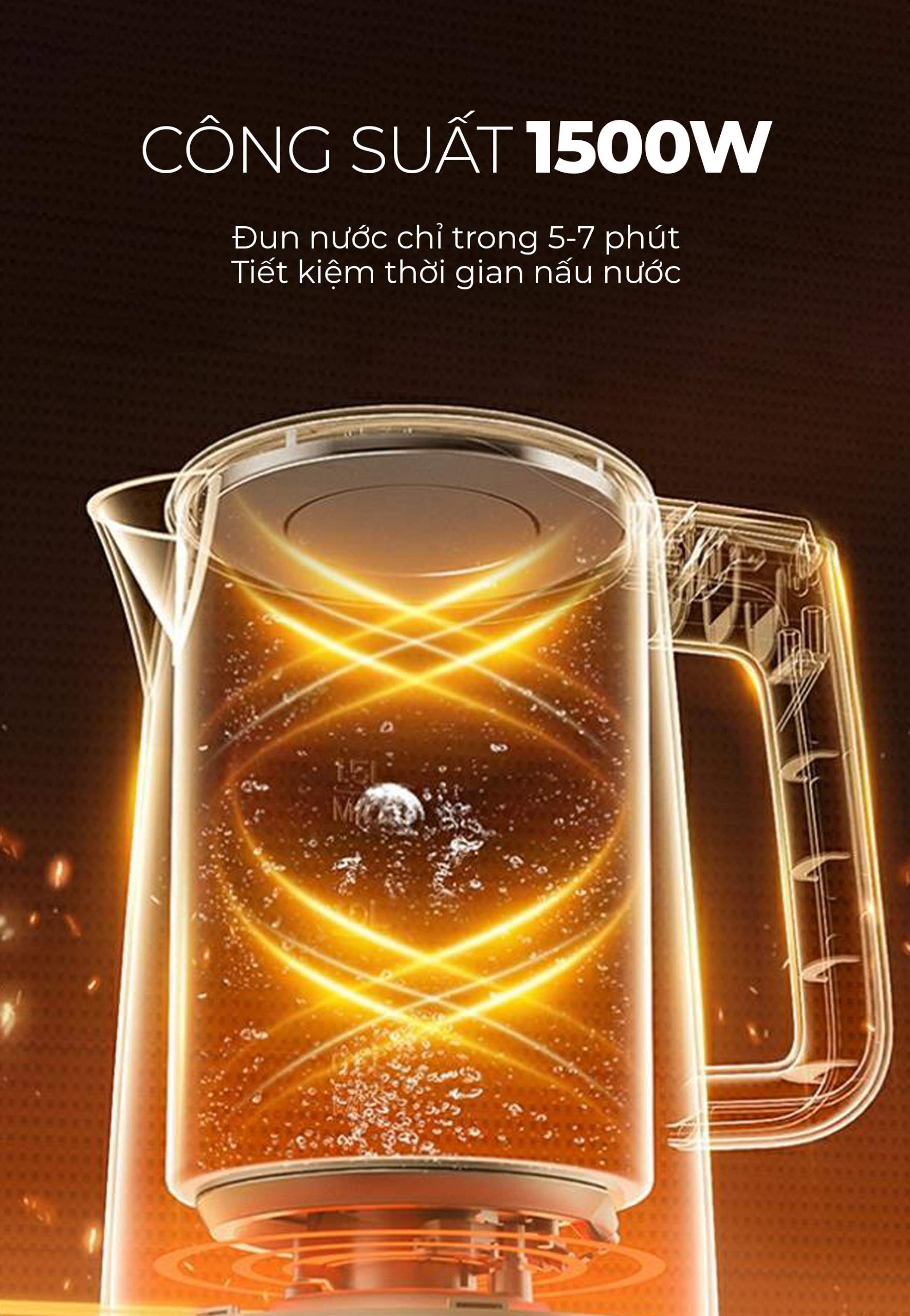 Bình Đun Siêu Tốc MAGIC A-072 2 Bình Đun Siêu Tốc MAGIC A-072 3