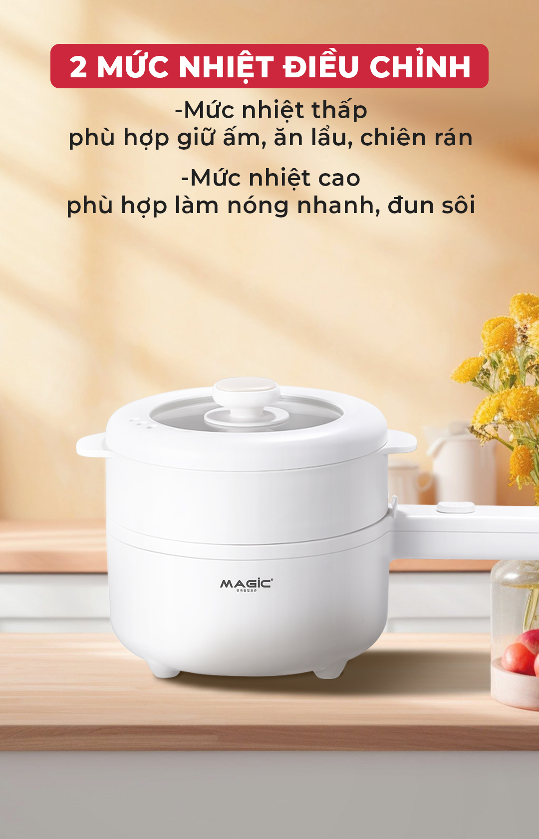 Nồi Lẩu Điện Đa Năng Magic A-043 4