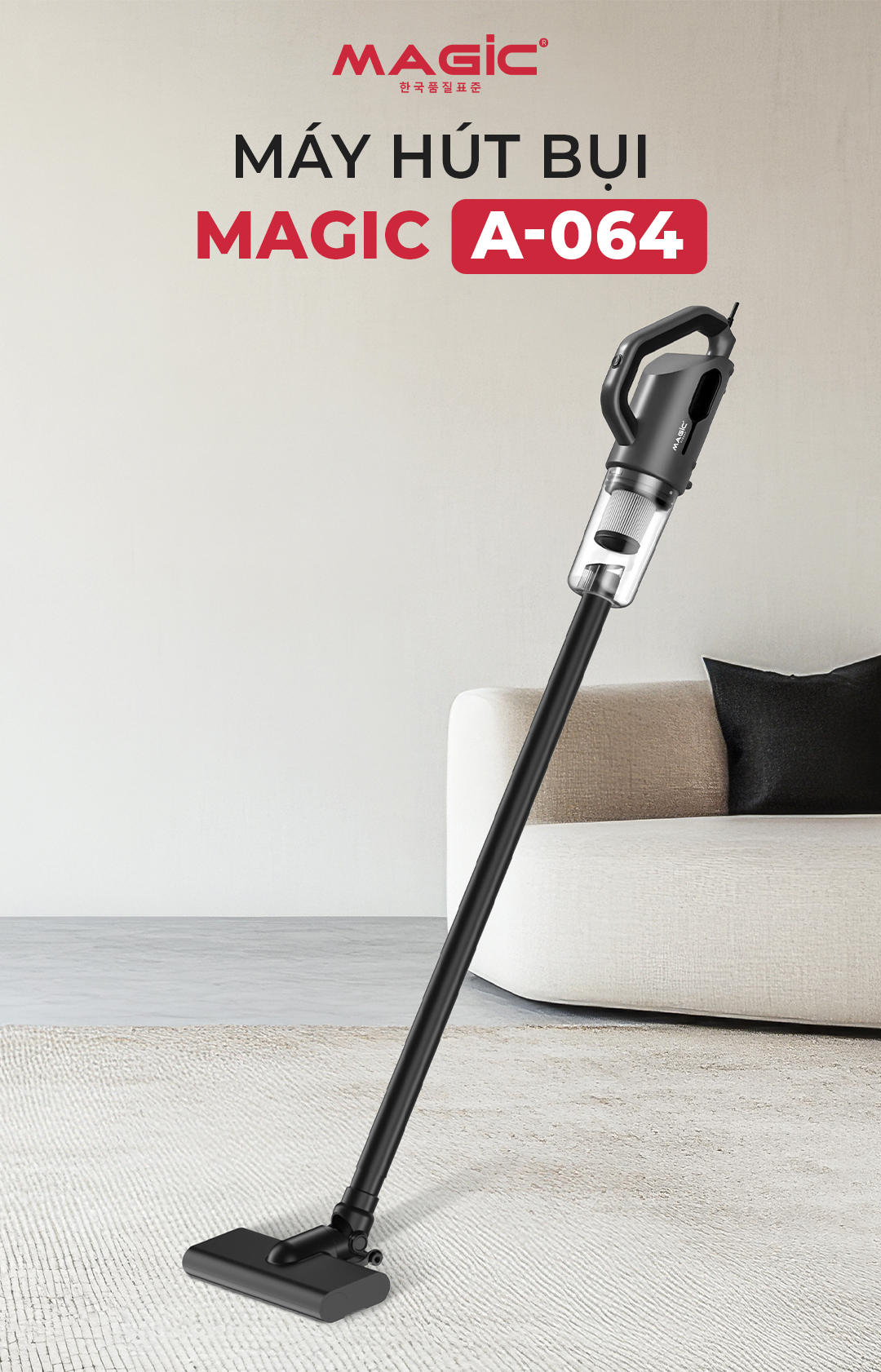 Máy Hút Bụi MAGIC A-064 2