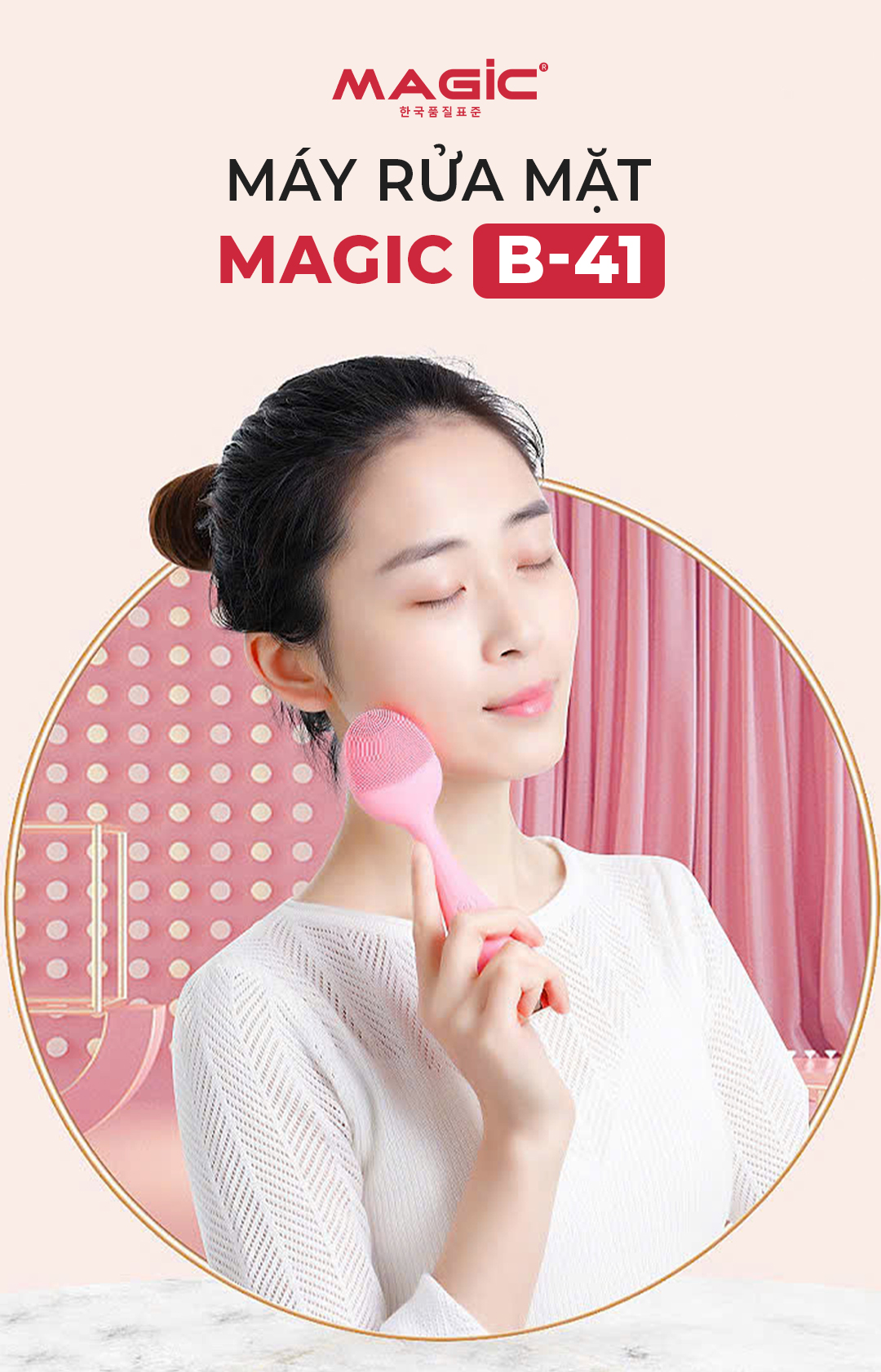 Máy Rửa Mặt MAGIC B-41 2