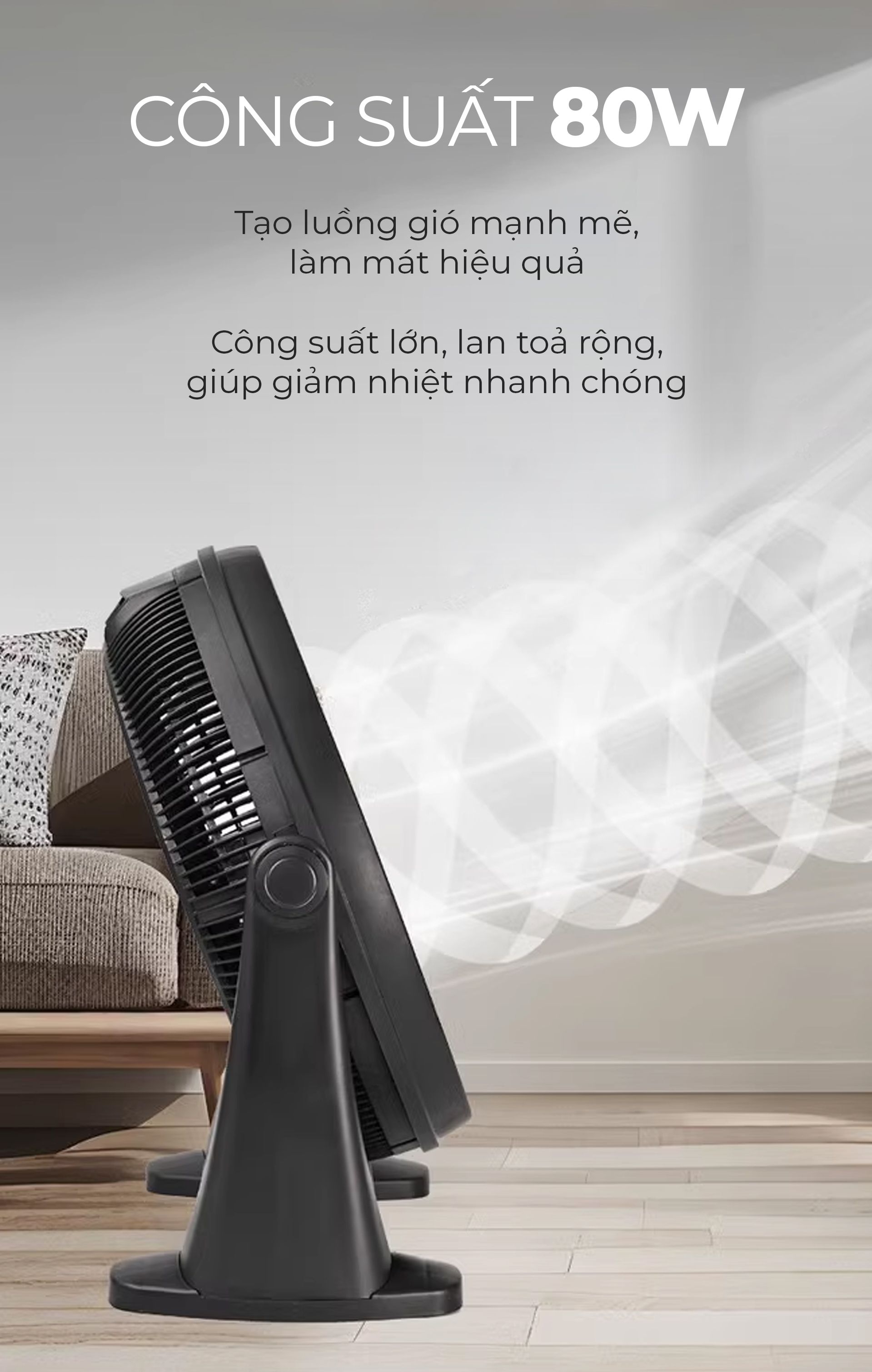 Quạt Sàn MAGIC A-253 2 Quạt Sàn MAGIC A-253 3