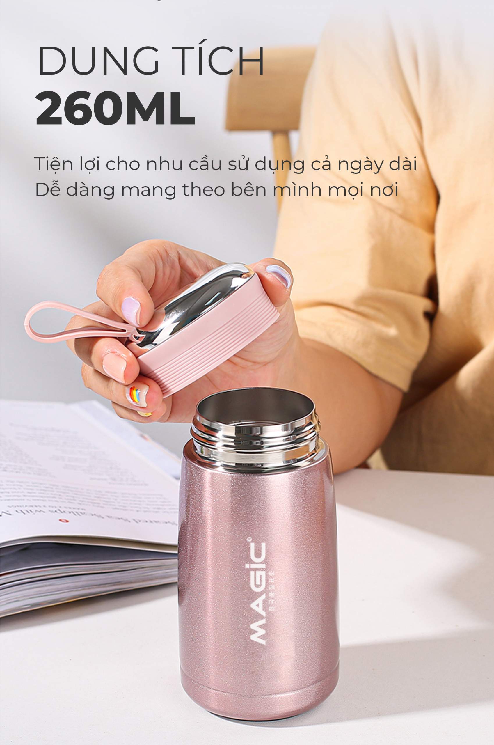 BÌNH GIỮ NHIỆT MAGIC A-023 4