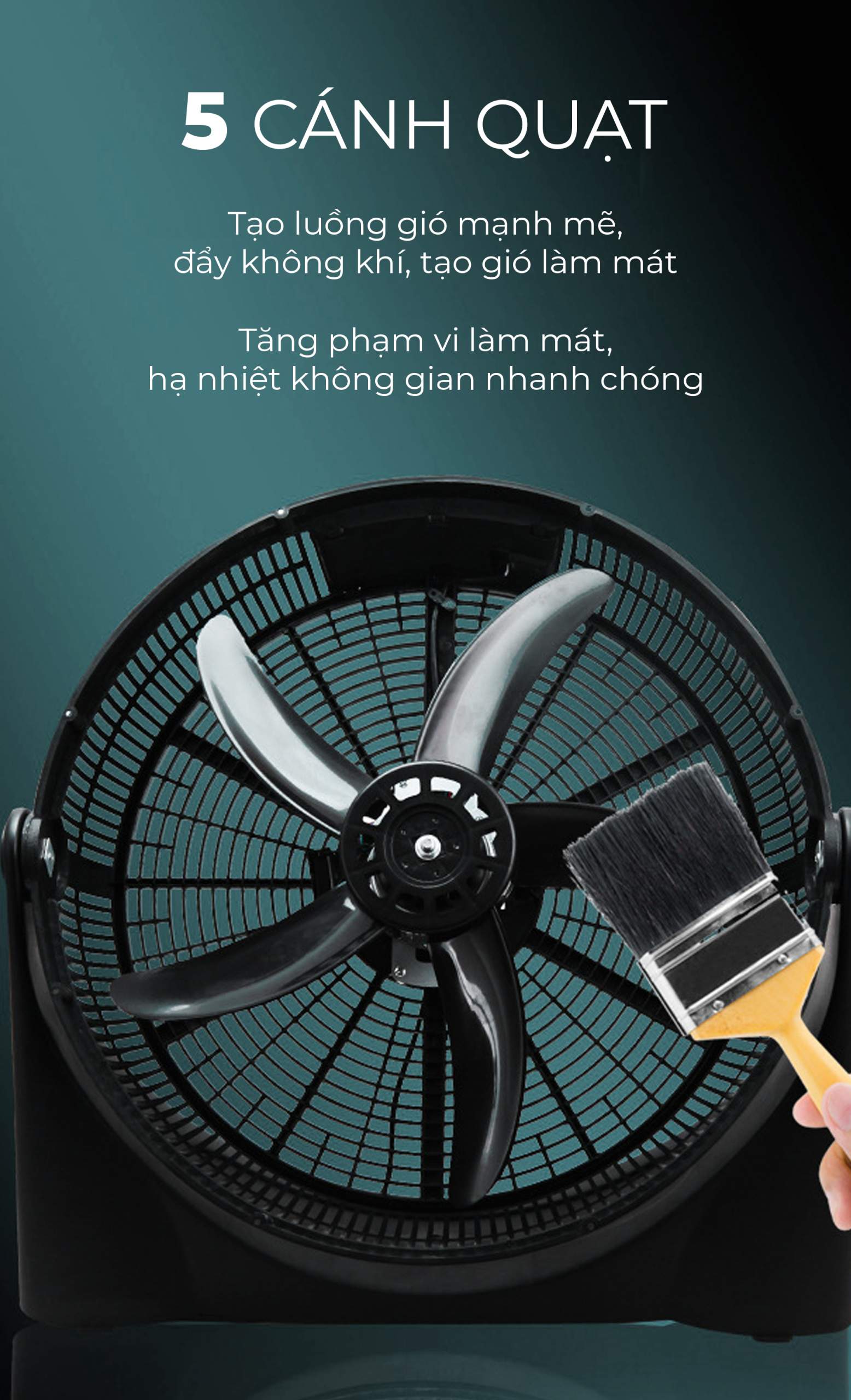 Quạt Sàn MAGIC A-253 4 Quạt Sàn MAGIC A-253 5