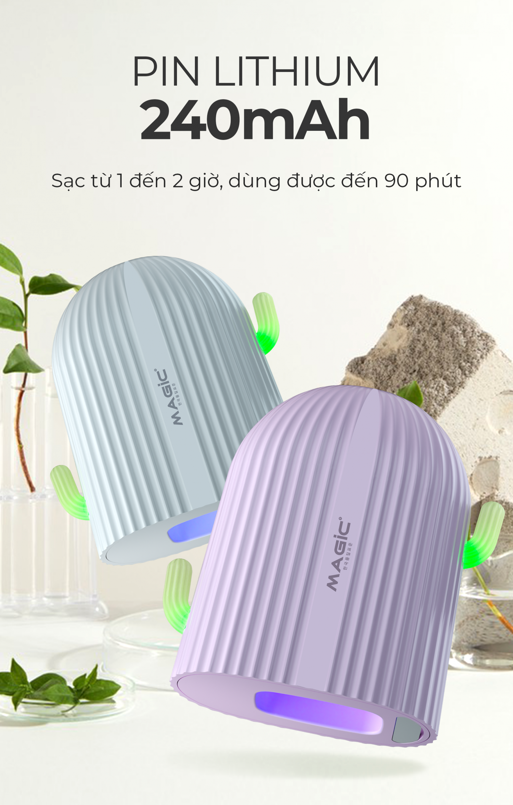 Máy Khử Trùng Đầu Bàn Chải MAGIC B-10 (Đen) 4