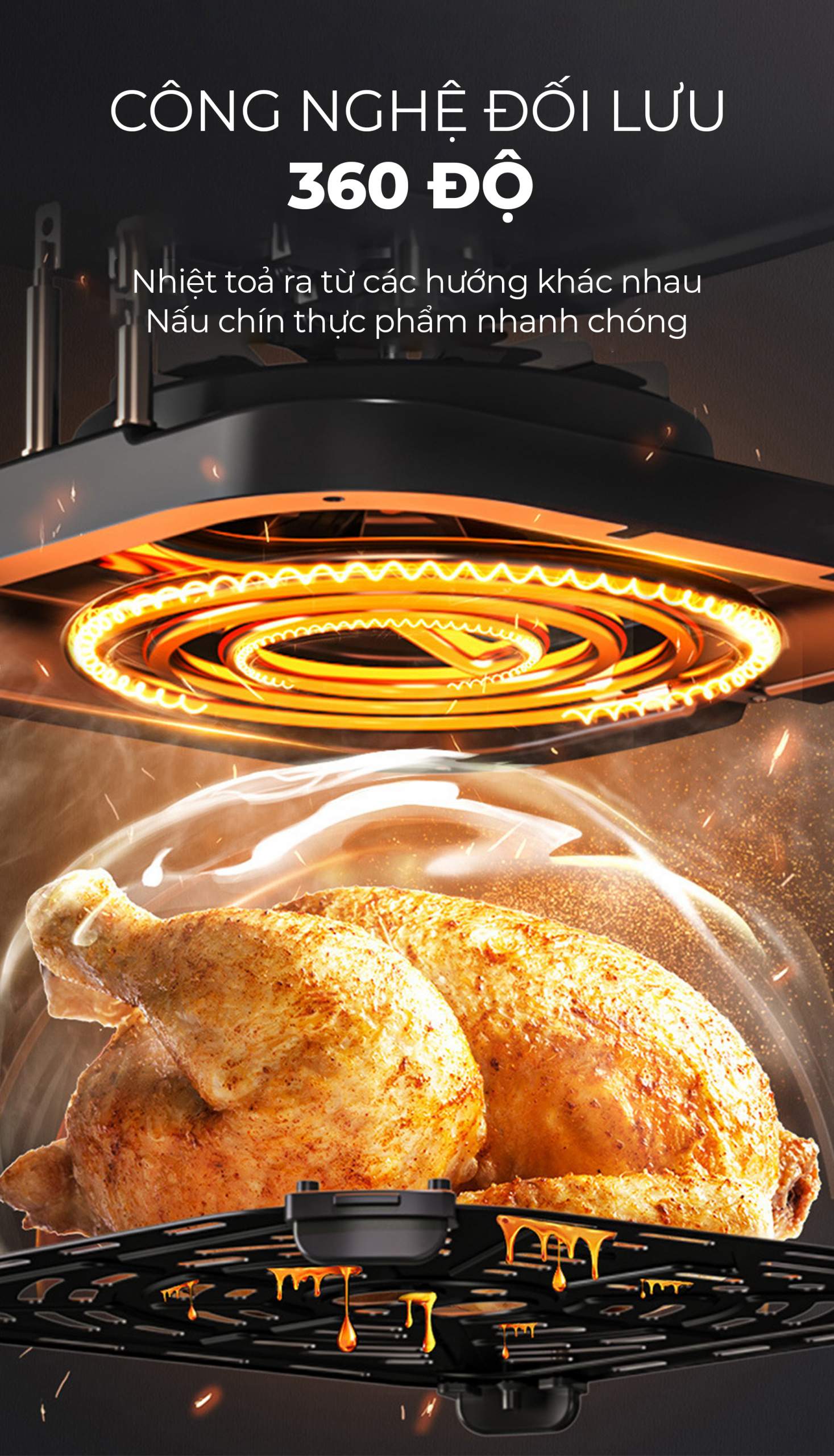 Nồi Chiên Không Dầu MAGIC Eco AC-129 4 Nồi Chiên Không Dầu MAGIC Eco AC-129 6