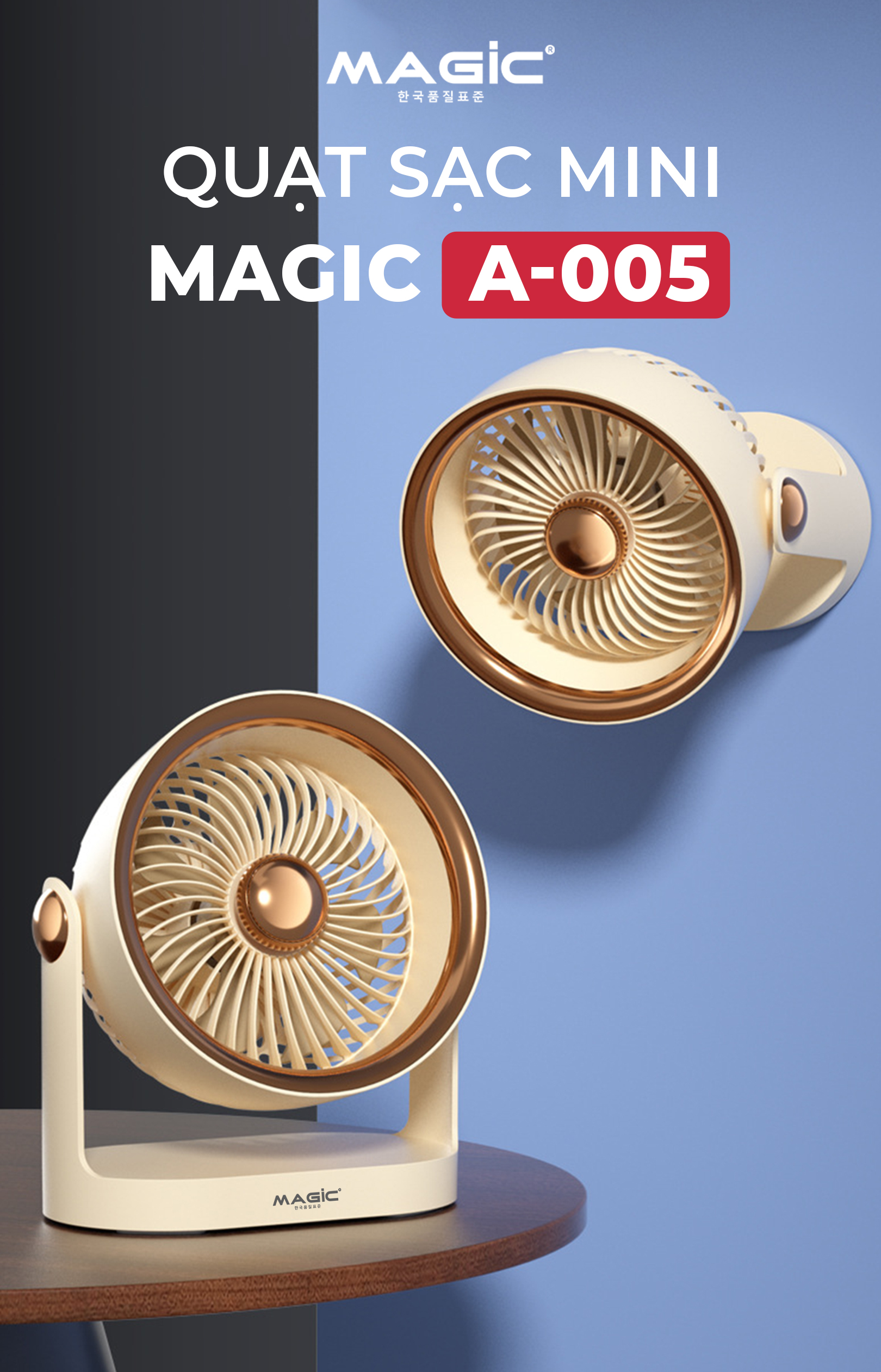 Quạt Mini MAGIC A-005 2
