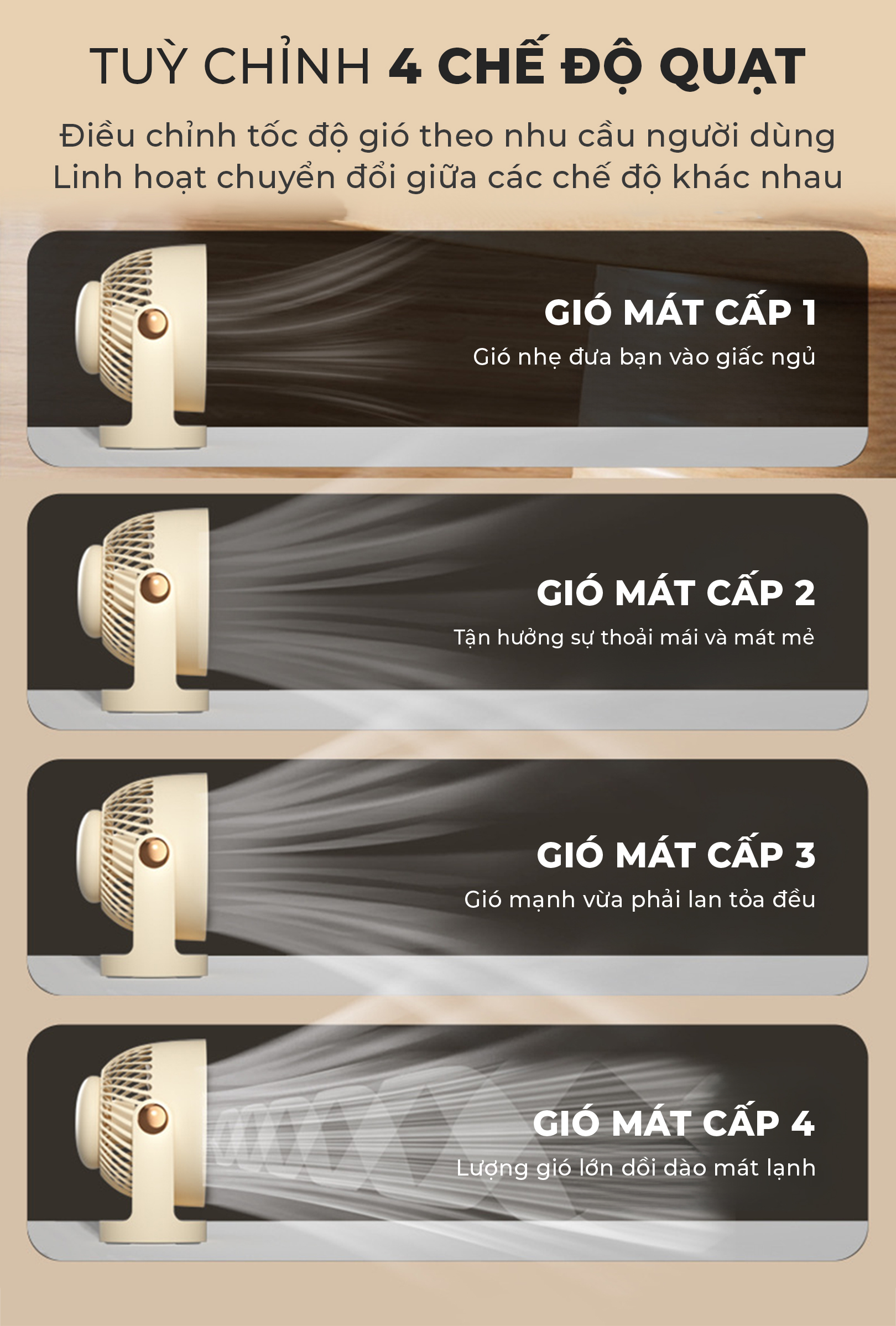 Quạt Mini MAGIC A-005 6