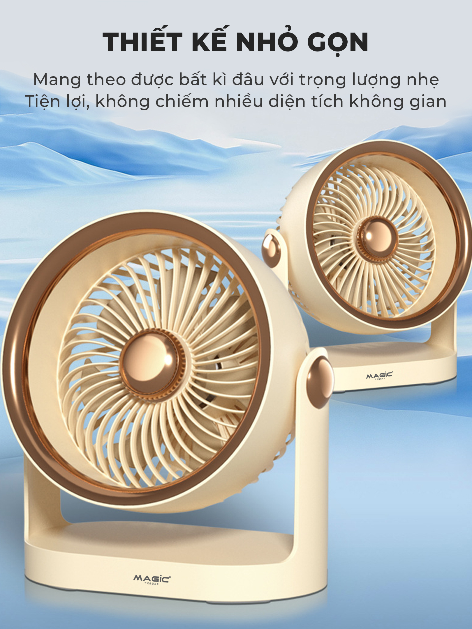 Quạt Mini MAGIC A-005 7