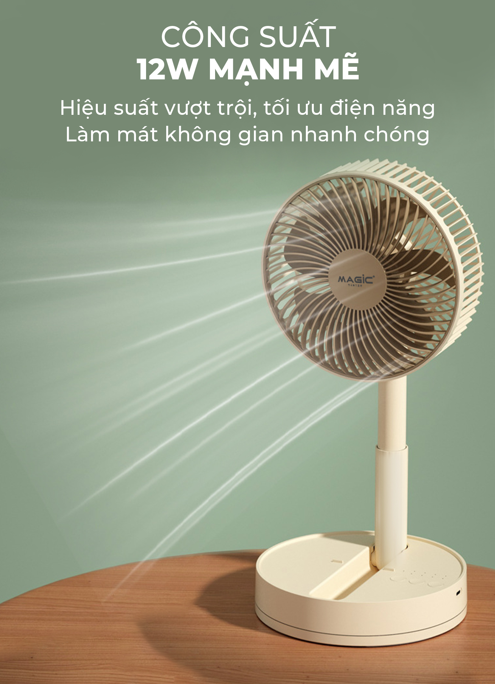 Quạt Mini MAGIC A-007 8