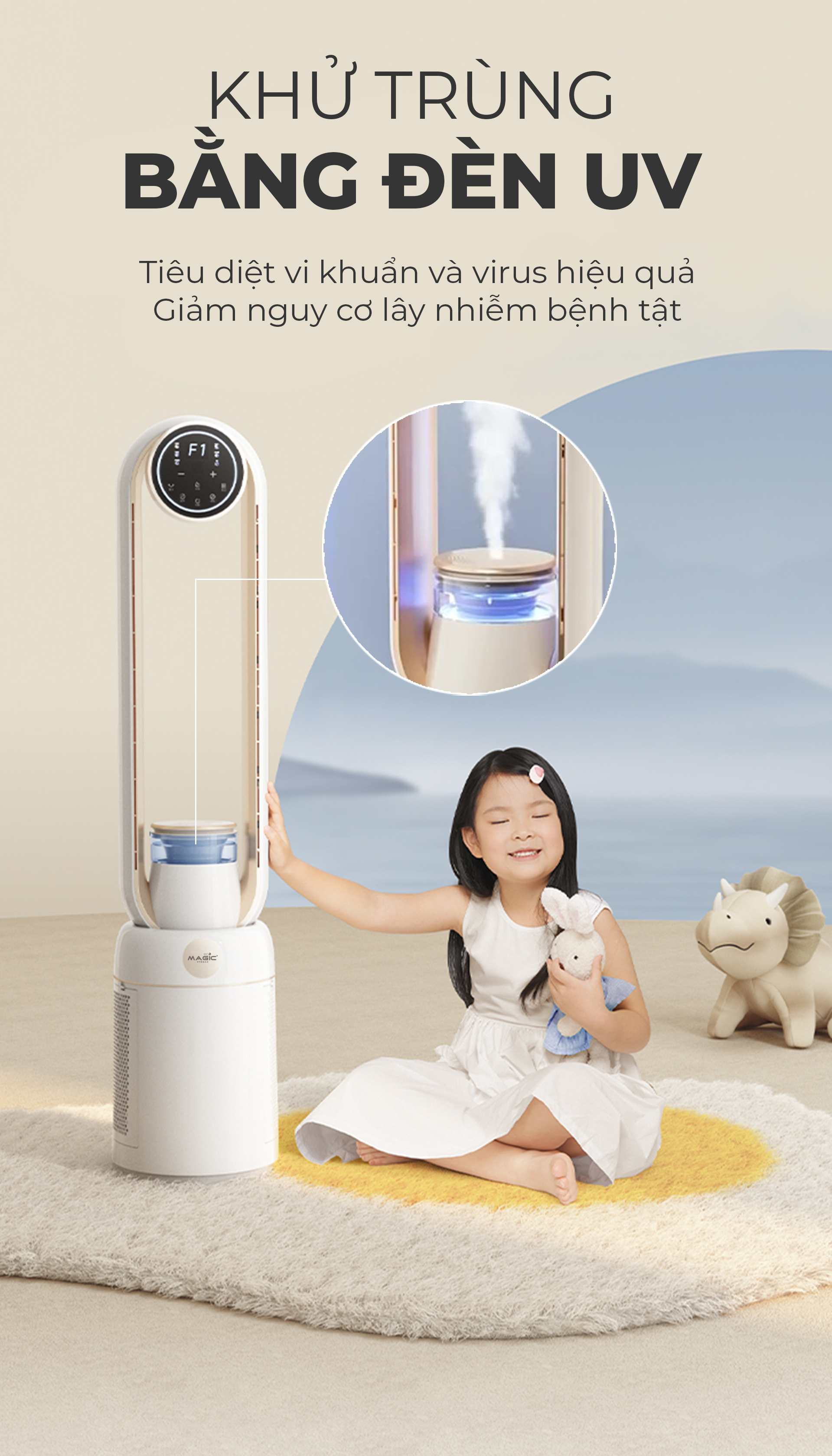 Quạt Không Cánh Magic Eco AC-307 4