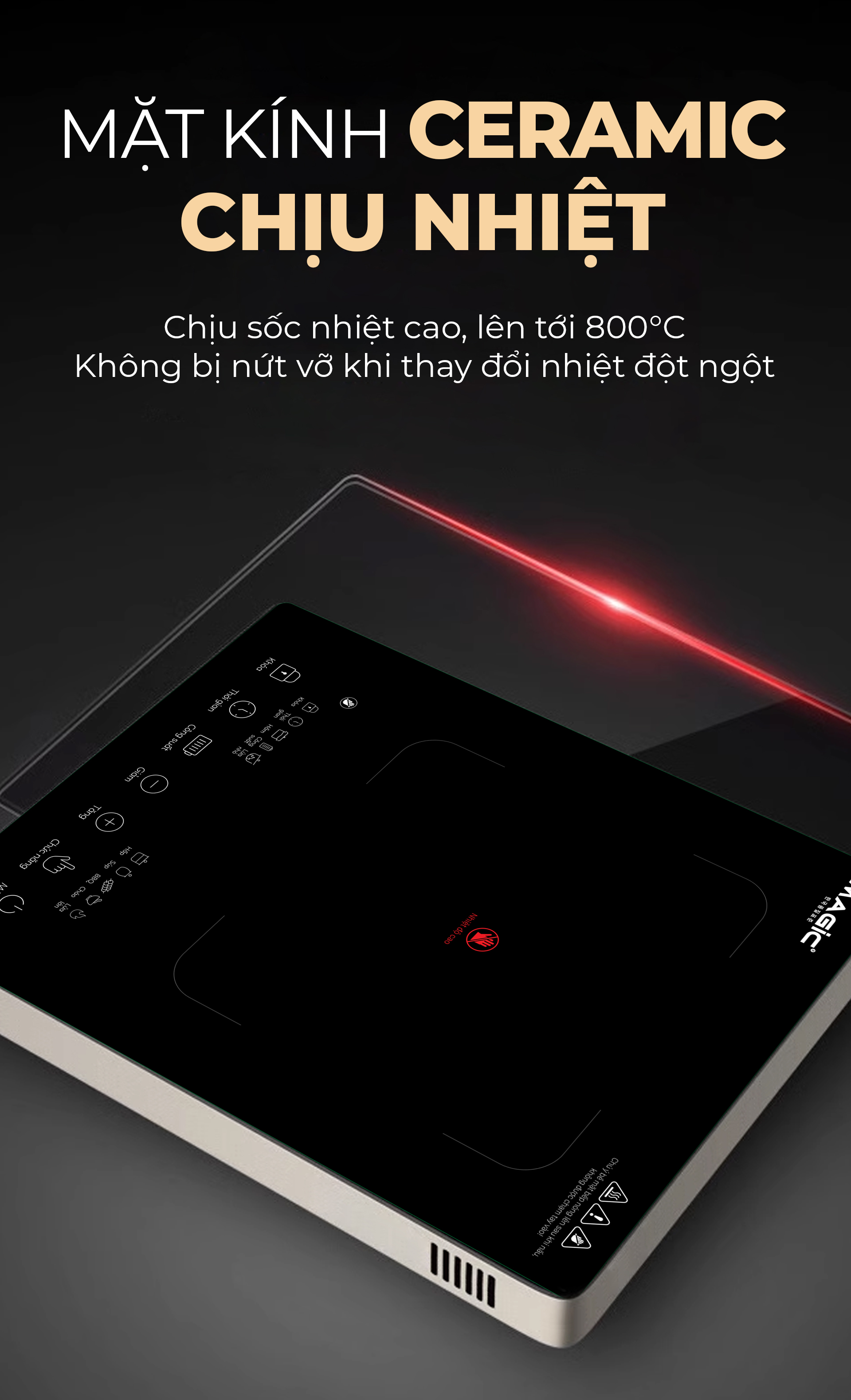 Bếp Hồng Ngoại Magic A-53 4
