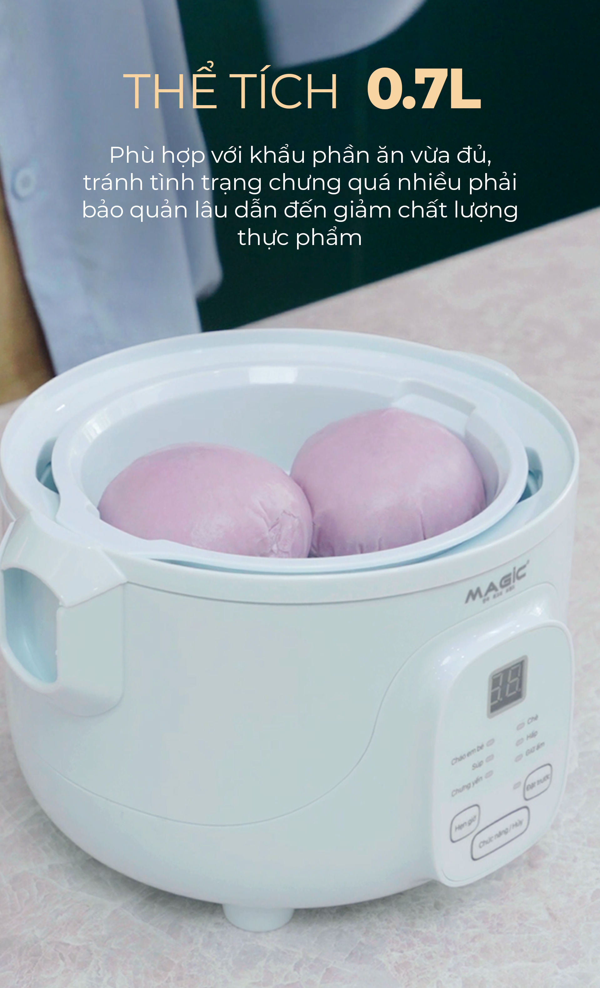 Nồi Chưng Yến MAGIC A-052 4