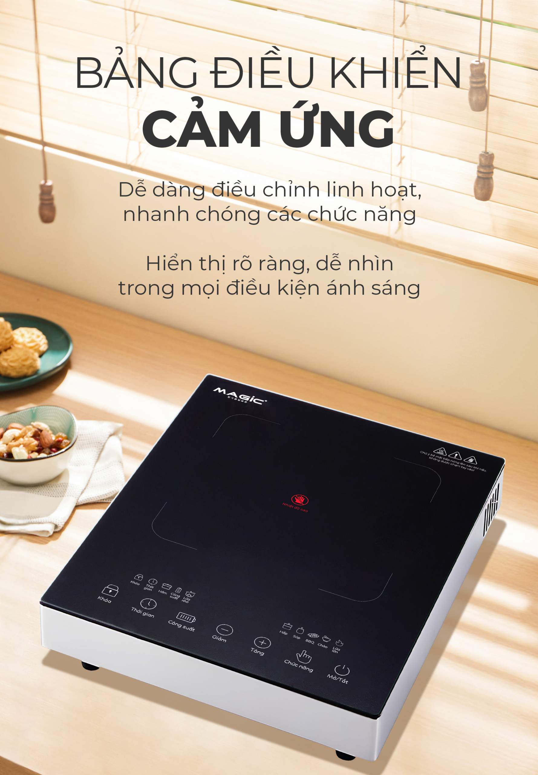 Bếp Hồng Ngoại Magic A-53 5