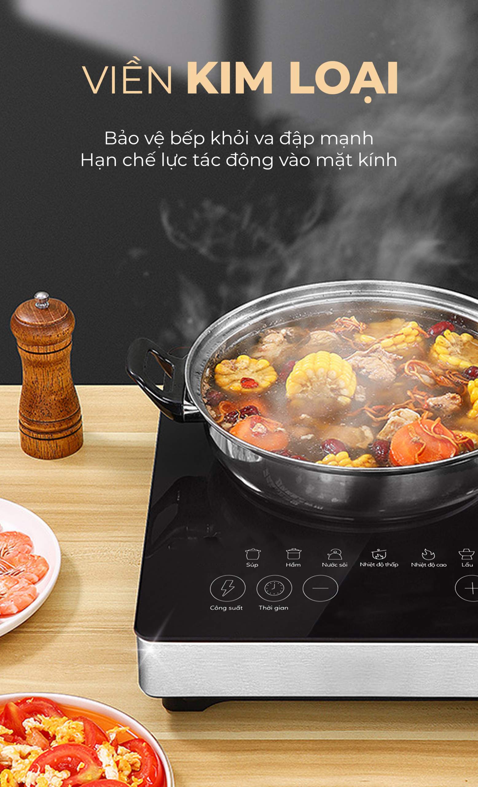 Bếp Điện Từ MAGIC A-52 4 Bếp Điện Từ MAGIC A-52 5