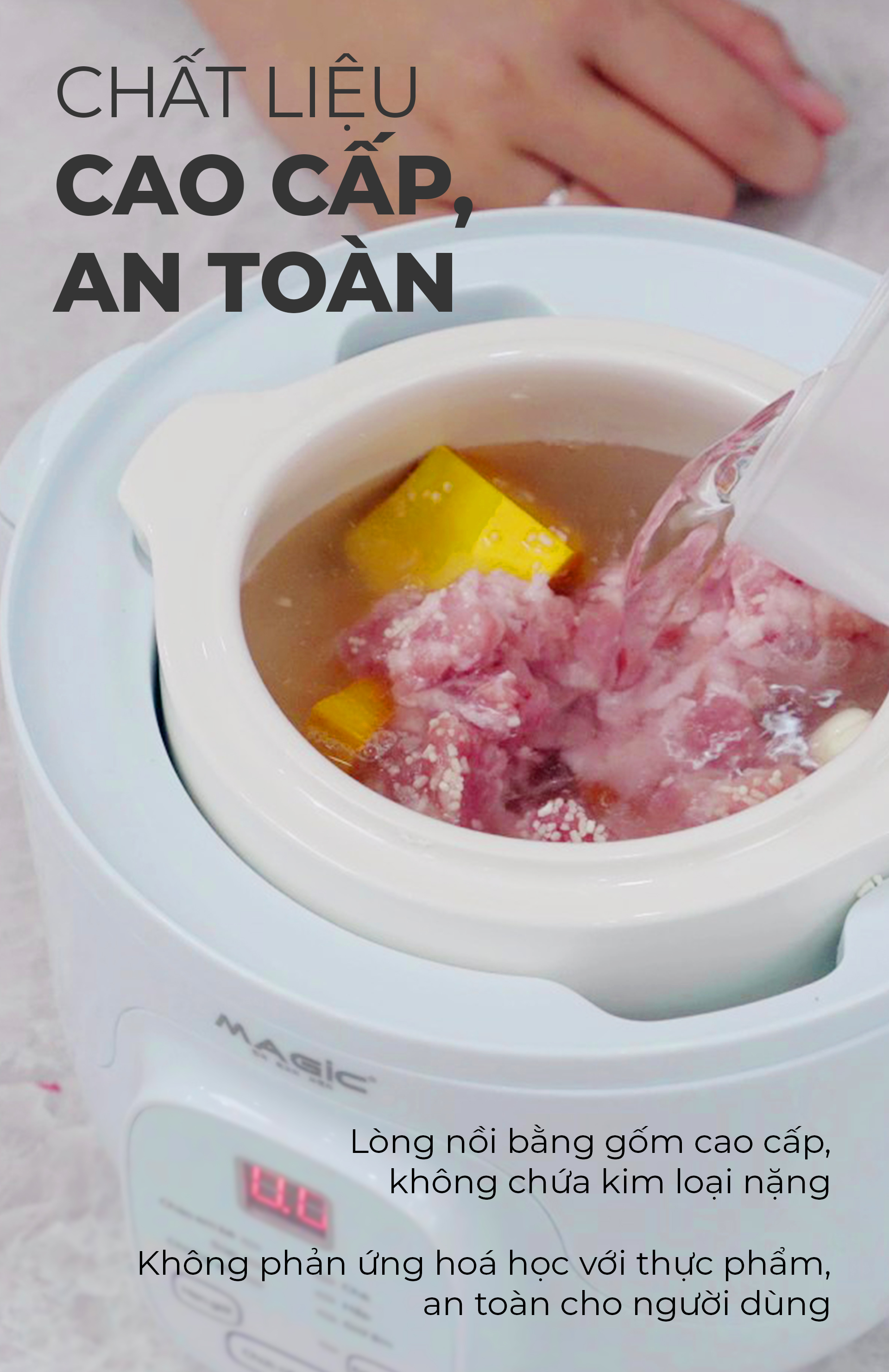Nồi Chưng Yến MAGIC A-052 6