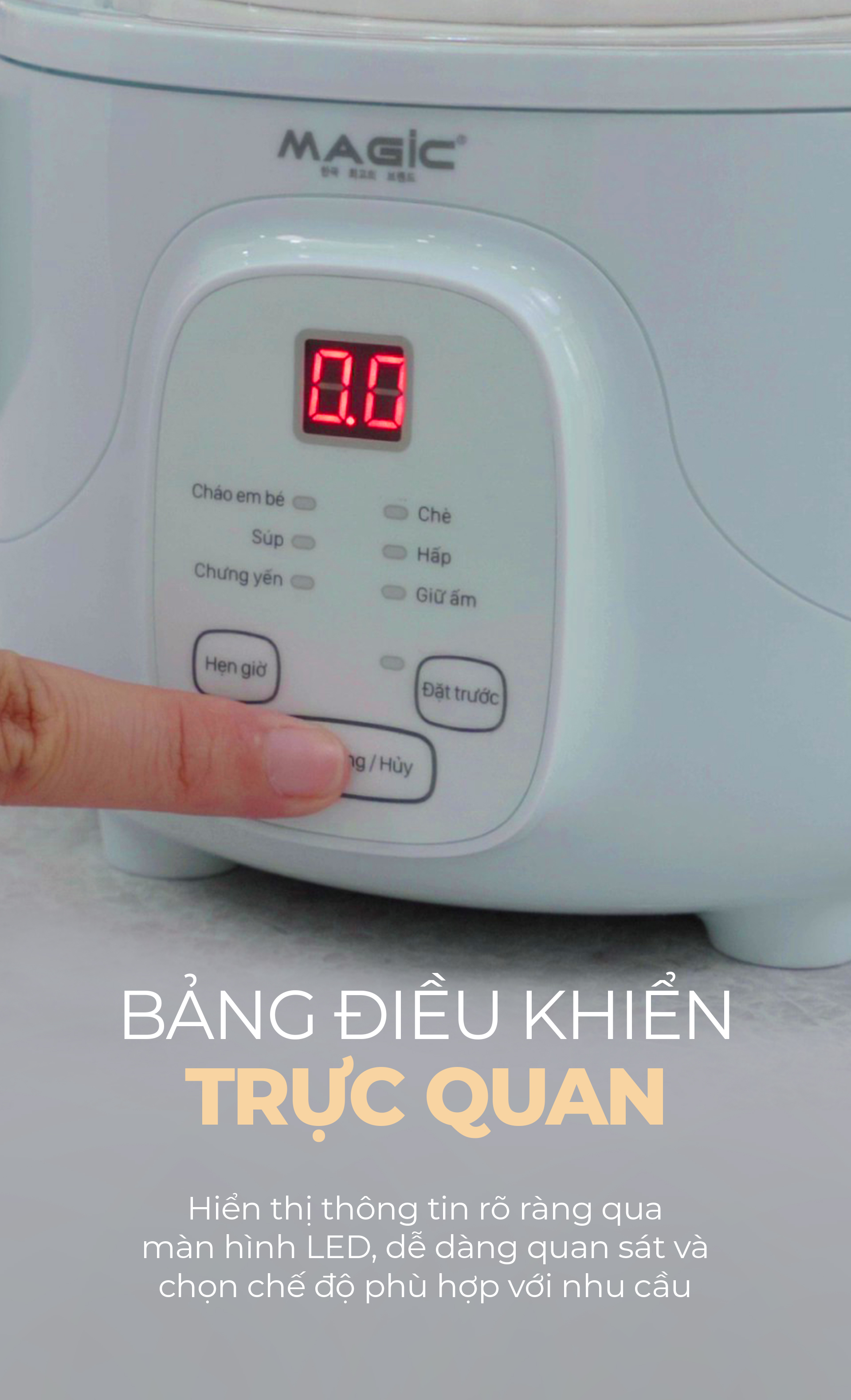 Nồi Chưng Yến MAGIC A-052 7