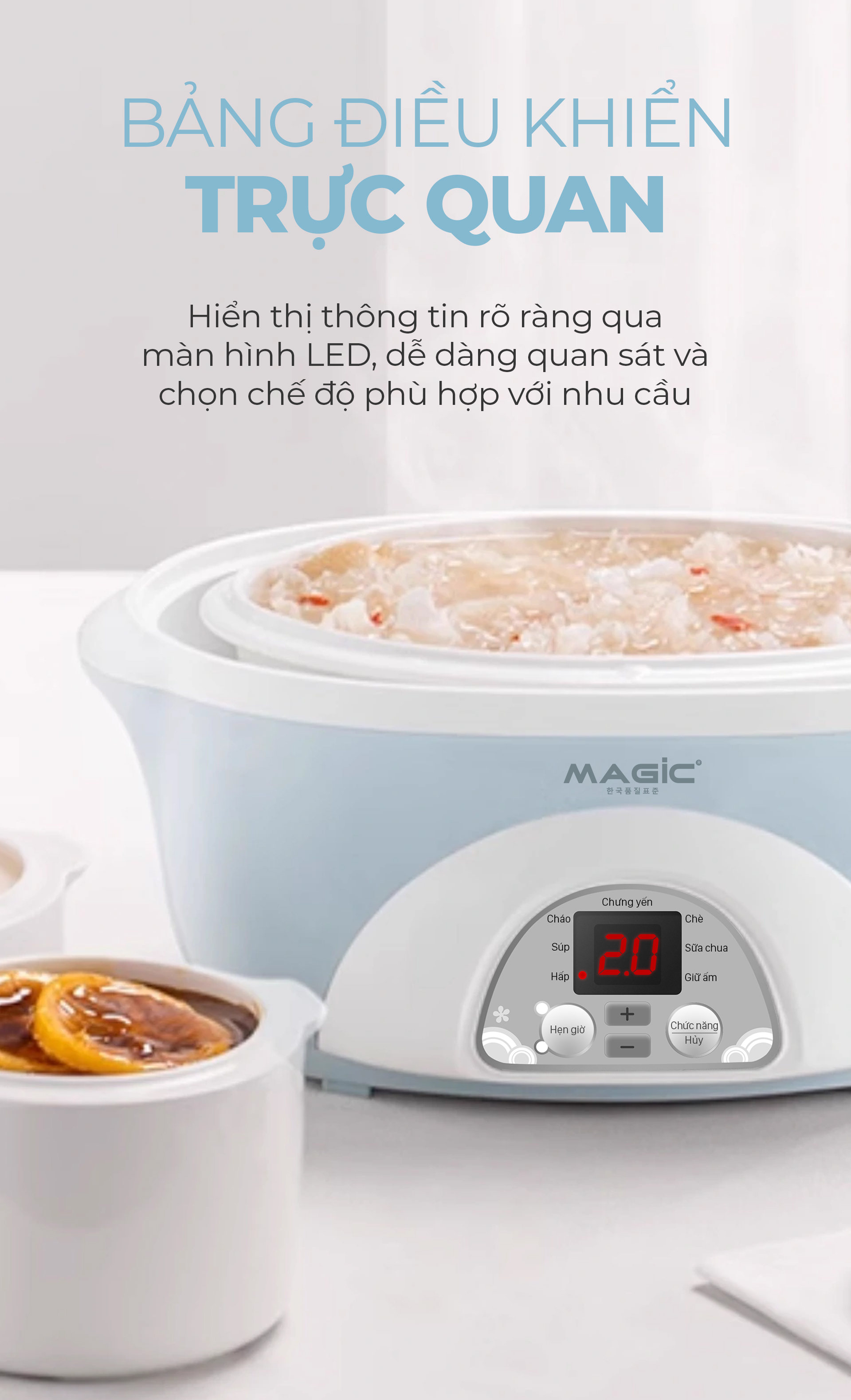 Nồi Chưng Yến MAGIC A-053 6