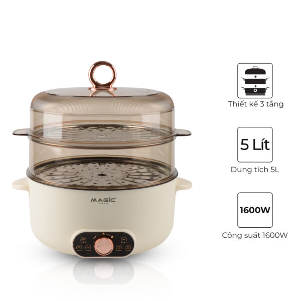 Nồi Lẩu Hấp Thủy Nhiệt MAGIC A-092 1