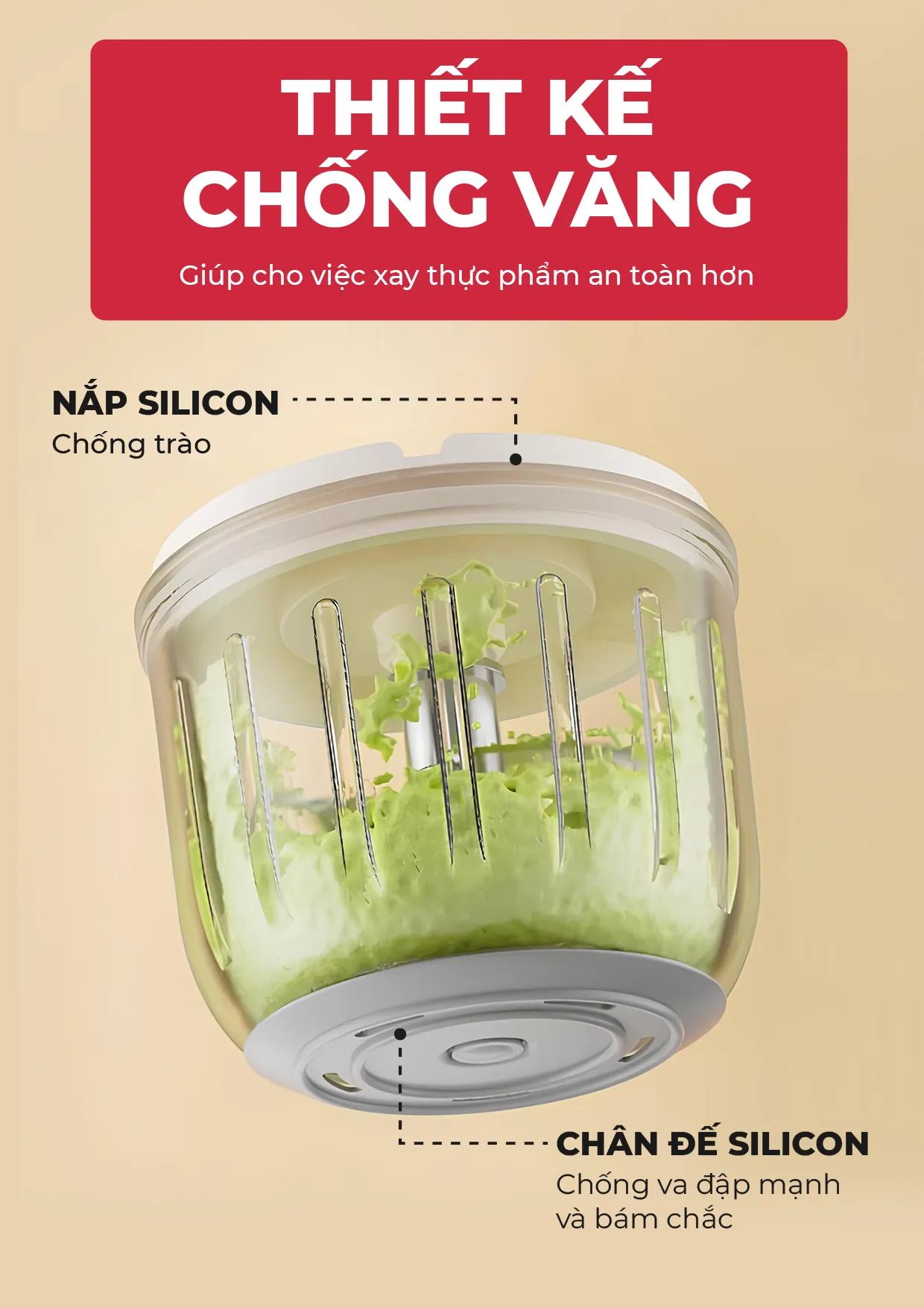 Máy xay thịt mini cho gia đình nhỏ: Gọn nhẹ – an toàn – đủ dùng mỗi ngày 1