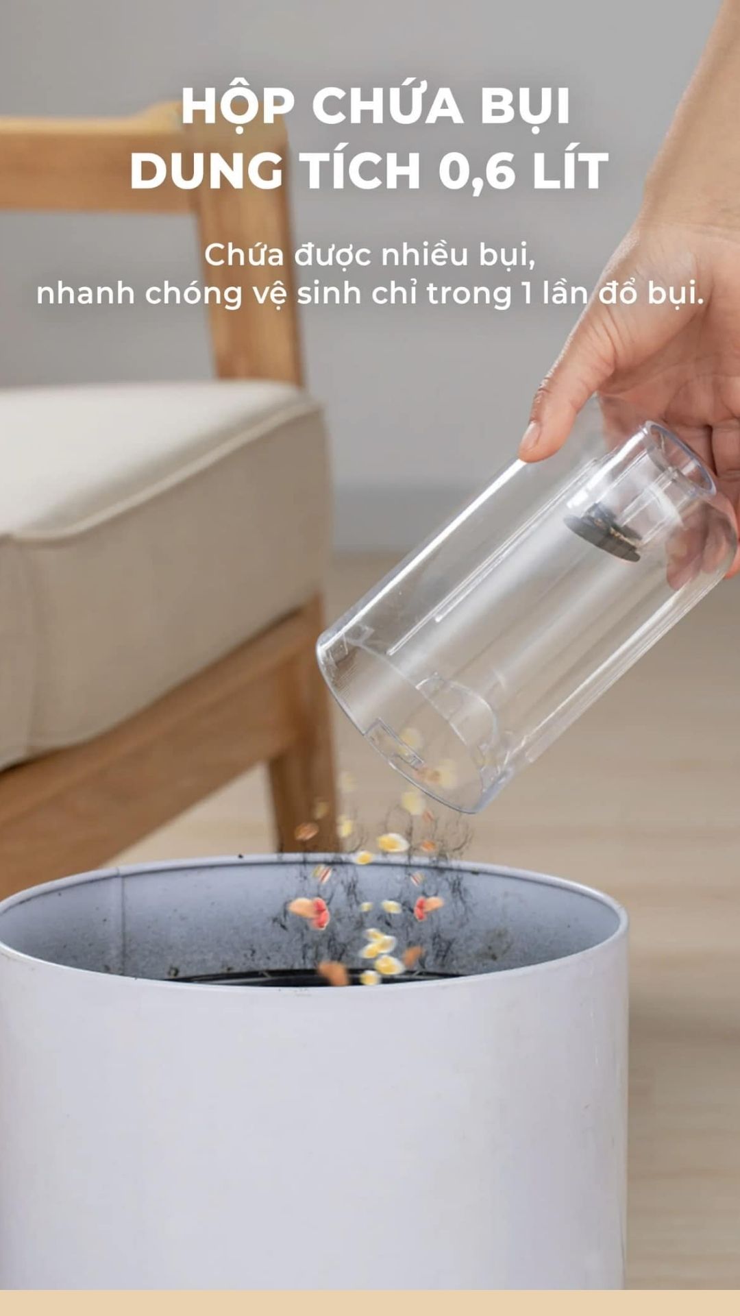 Máy hút bụi cầm tay cho căn hộ nhỏ: Giải pháp dọn dẹp gọn nhẹ nhưng tối ưu 2 Máy hút bụi cầm tay cho căn hộ nhỏ: Giải pháp dọn dẹp gọn nhẹ nhưng tối ưu 2