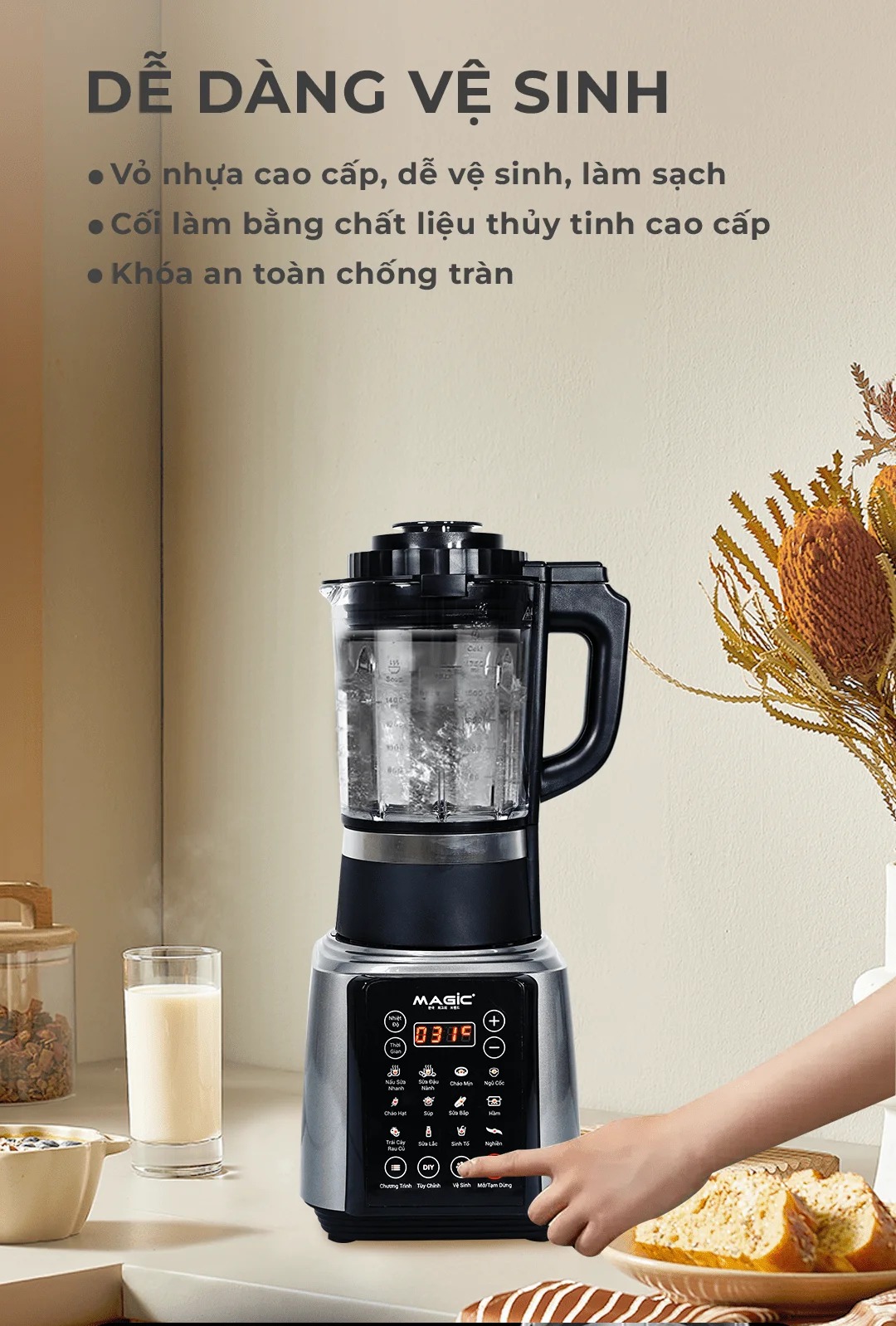 Máy xay sinh tố loại nào tốt nhất? Cách chọn mua và gợi ý sản phẩm 1