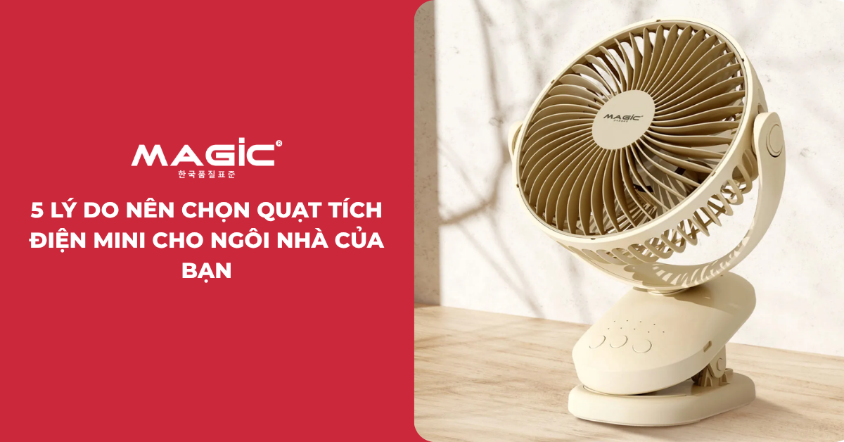 5 Lý Do Nên Chọn Quạt Tích Điện Mini Cho Ngôi Nhà Của Bạn 1 quạt tích điện mini