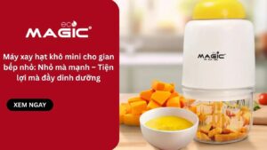 Máy xay hạt khô mini cho gian bếp nhỏ: Nhỏ mà mạnh – Tiện lợi mà đầy dinh dưỡng 9