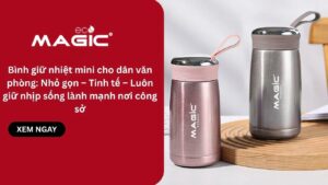 Bình giữ nhiệt mini cho dân văn phòng: Nhỏ gọn – Tinh tế – Luôn giữ nhịp sống lành mạnh nơi công sở 14
