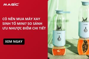 Có Nên Mua Máy Xay Sinh Tố Mini? So Sánh Ưu Nhược Điểm Chi Tiết 4