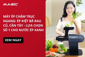 Máy Ép Chậm Trục Ngang: Ép Kiệt Bã Rau Củ, Cần Tây - Lựa Chọn Số 1 Cho Nước Ép Xanh 8