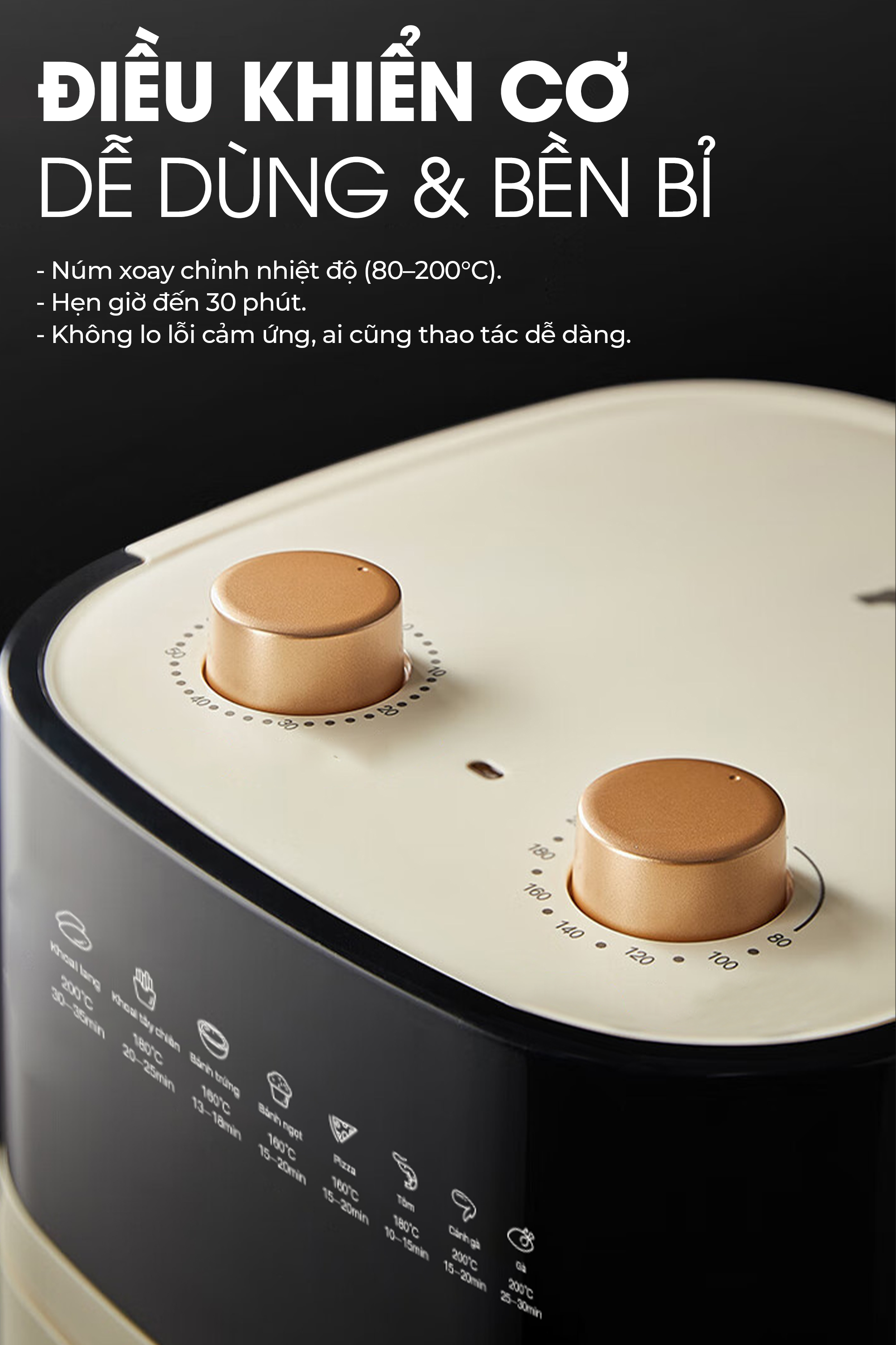 Nồi chiên không dầu Magic Eco AC-161 10 Nồi chiên không dầu Magic Eco AC-161 15