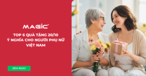 top 6 quà tặng cho ngày 20/10