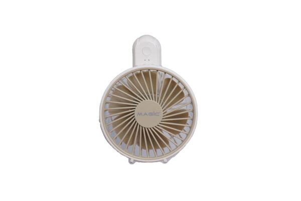 12 Quạt Sạc Cầm Tay Gấp Gọn Magic A-011 (QUẠT MINI - TRẮNG) 2