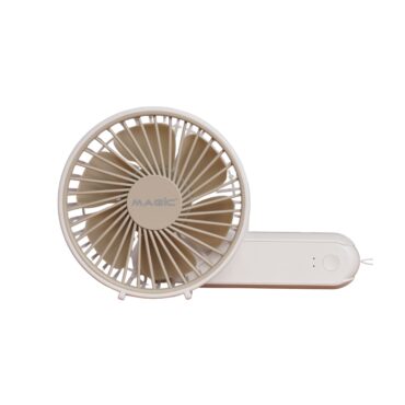 Quạt Sạc Cầm Tay Gấp Gọn Magic A-011 (QUẠT MINI - TRẮNG) 2 Quạt Sạc Cầm Tay Gấp Gọn Magic A-011 (QUẠT MINI - TRẮNG) 10