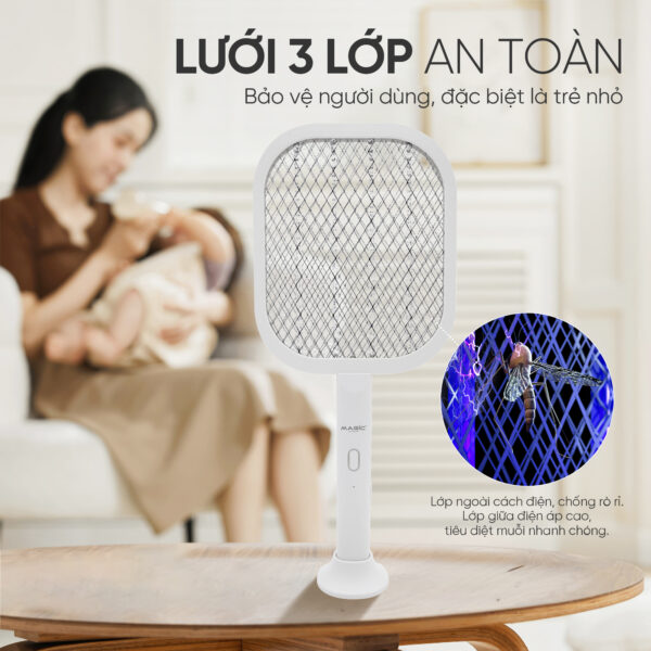 Vợt muỗi A-016 6