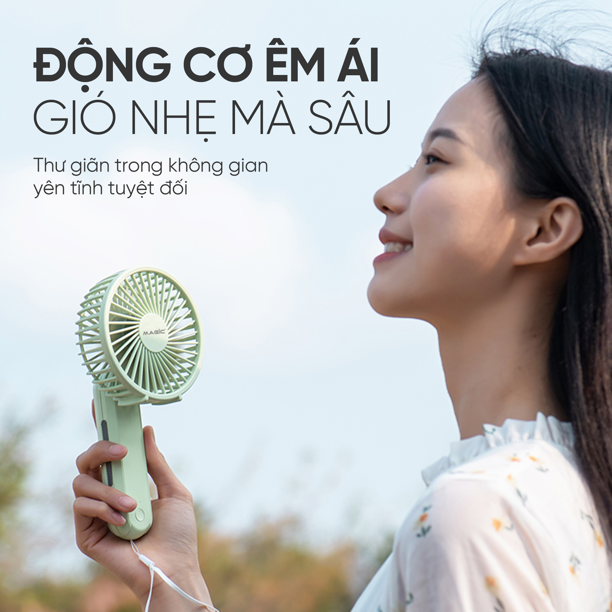 Quạt Sạc Cầm Tay Gấp Gọn Magic A-011 (QUẠT MINI - XANH LÁ) 9 Quạt Sạc Cầm Tay Gấp Gọn Magic A-011 (QUẠT MINI - XANH LÁ) 15