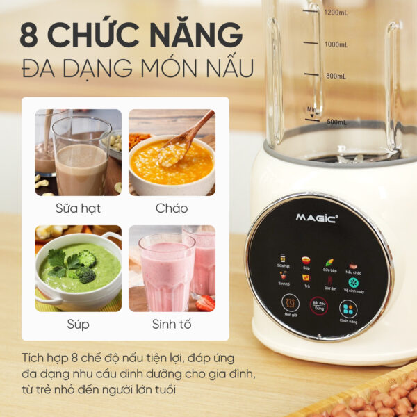 Máy Xay Sữa Hạt Magic A-104 5